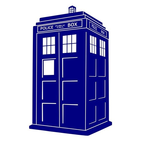 Tardis Stencil Vector at GetDrawings Free download