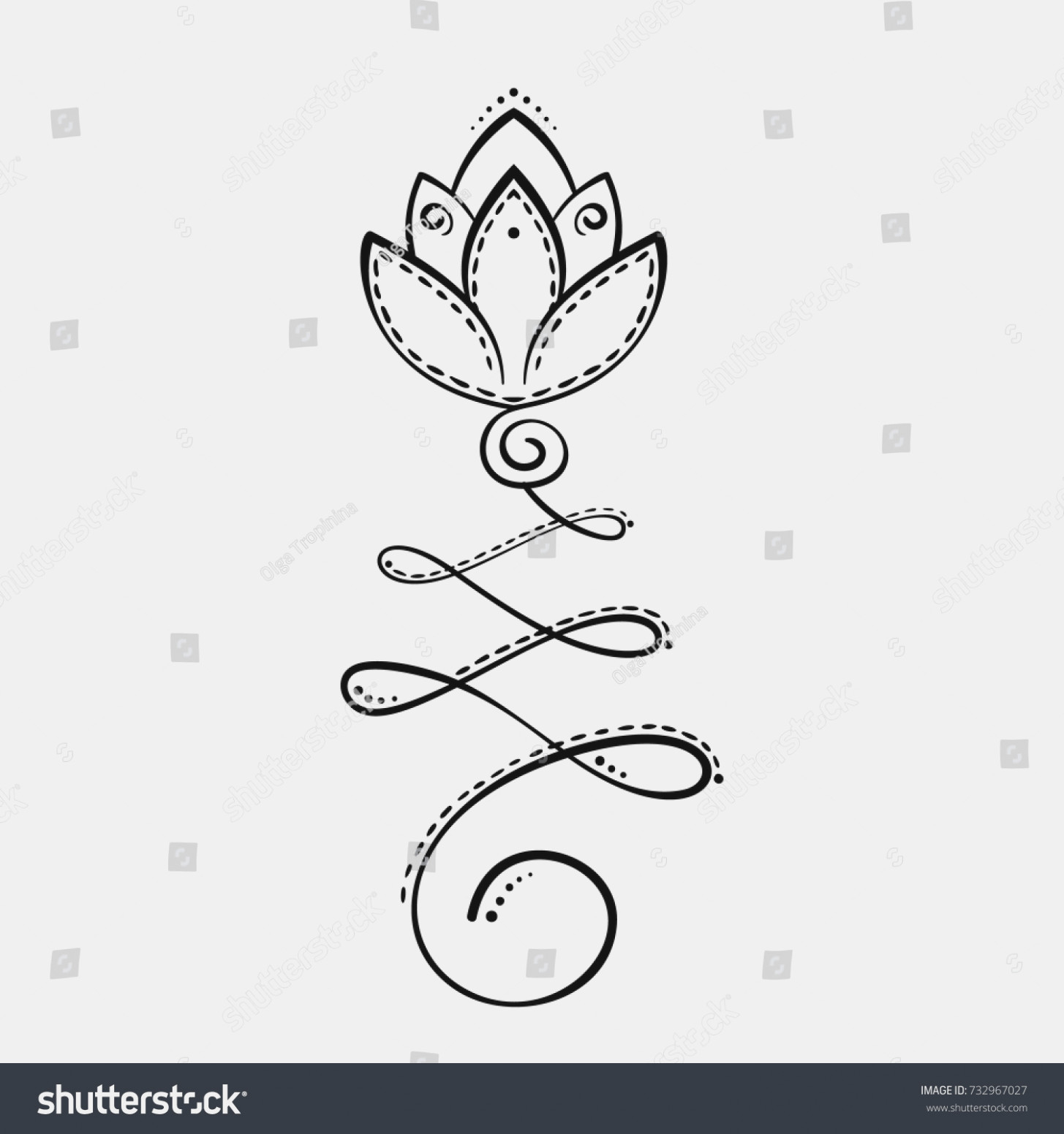 Unalome Vector at GetDrawings Free download