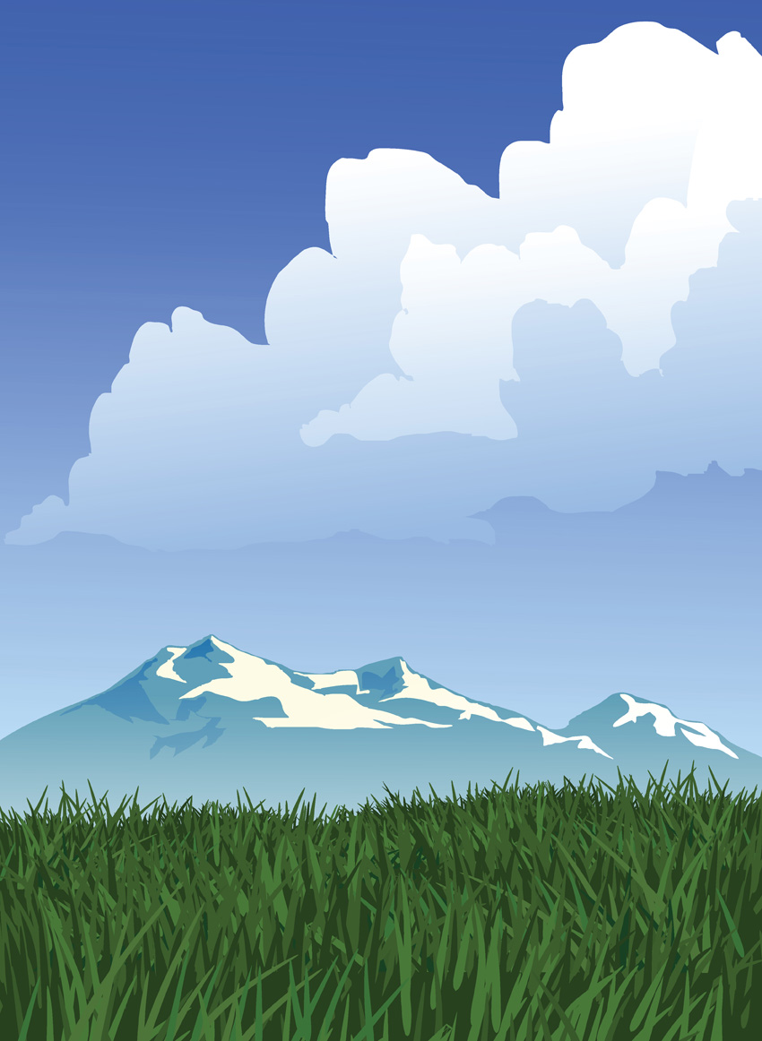 Vector Art Landscape At Getdrawings Free Download
