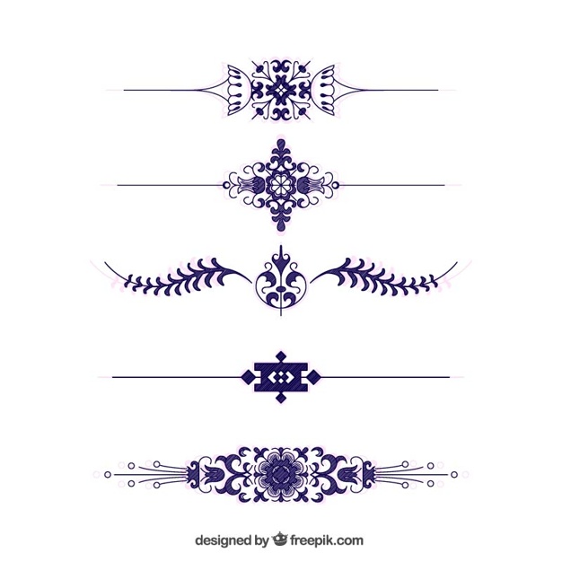 Victorian Border Vector at GetDrawings Free download