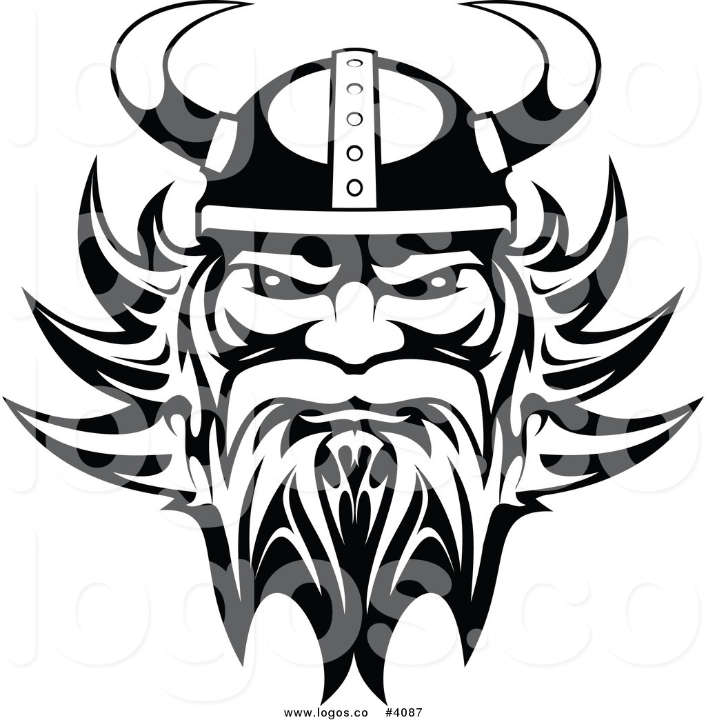 Viking Head Vector at GetDrawings Free download