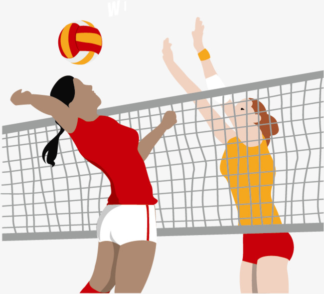 The best free Volleyball vector images. Download from 417 free vectors