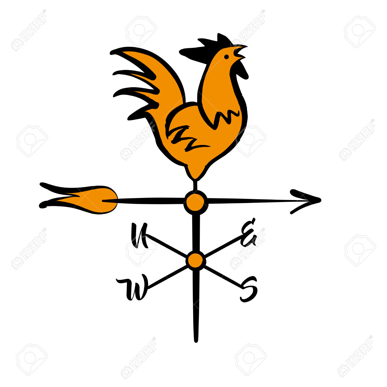 Weather Vane Vector at GetDrawings Free download