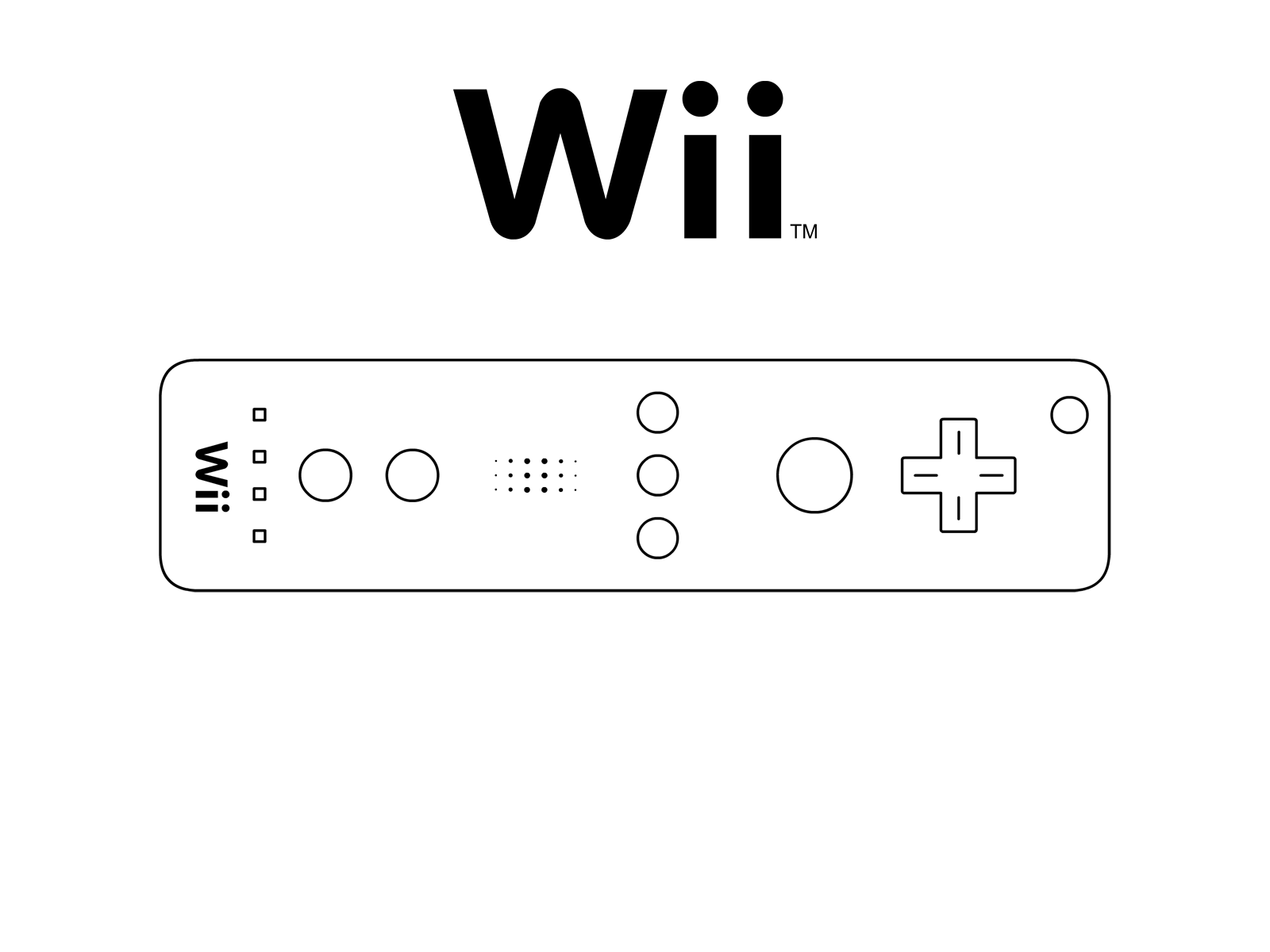 Wii Controller Vector at GetDrawings Free download