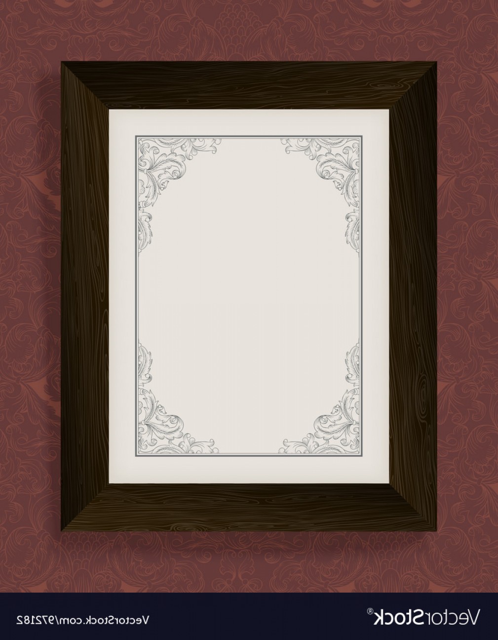 Wood Frame Vector at GetDrawings Free download
