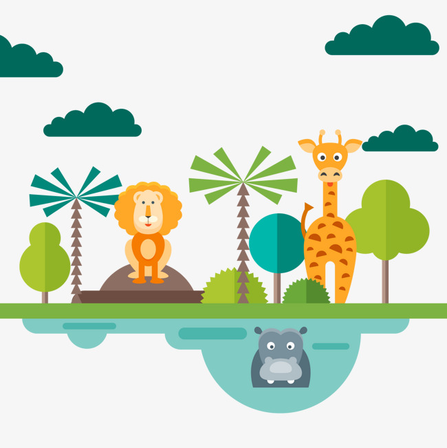 Zoo Animals Vector at GetDrawings Free download
