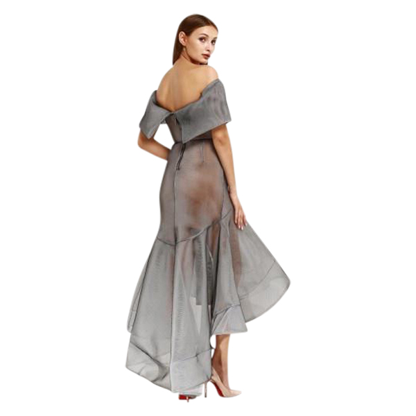 Bronx & Banco - Bronx & Banco Tulip Dress - Grey | All The Dresses