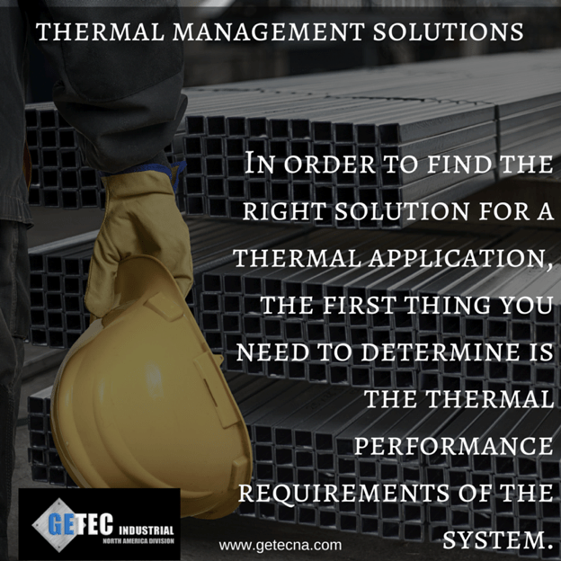 Thermal Management Solutions Getec Industrial