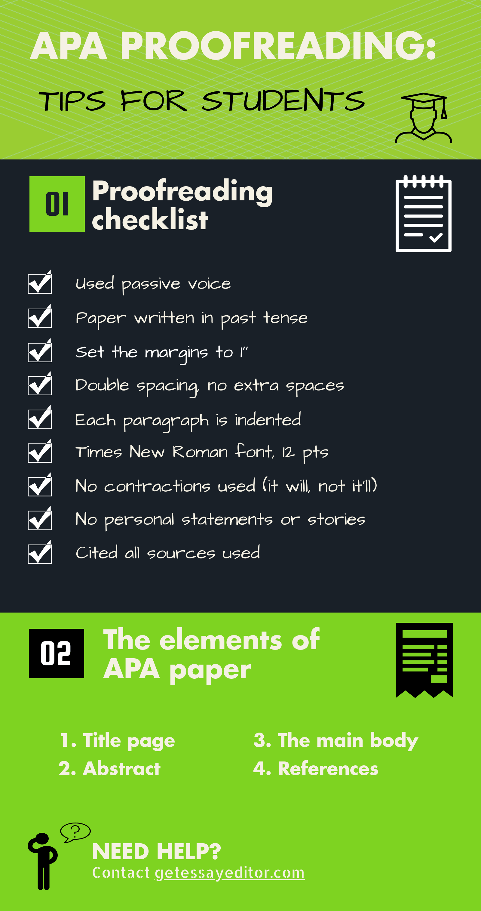 APA Proofreading for Students 10 Tips