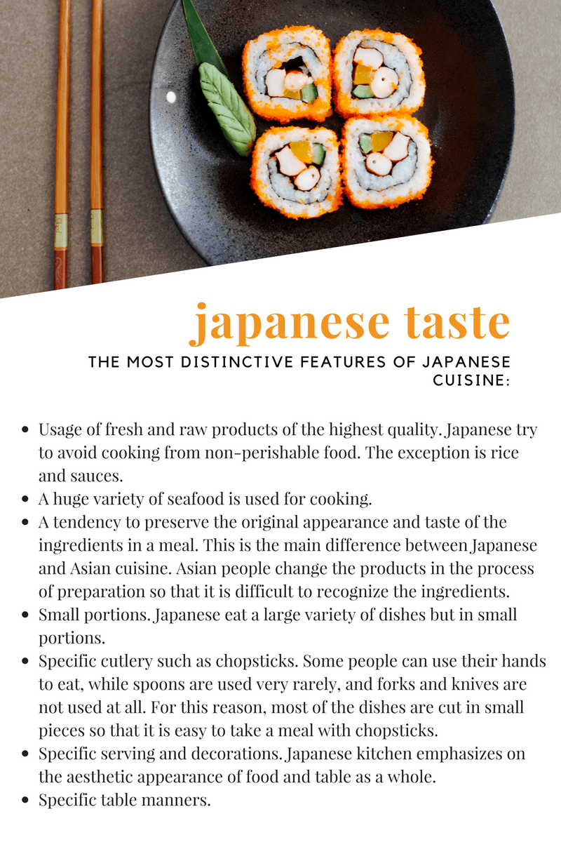 The history of Japanese cuisine