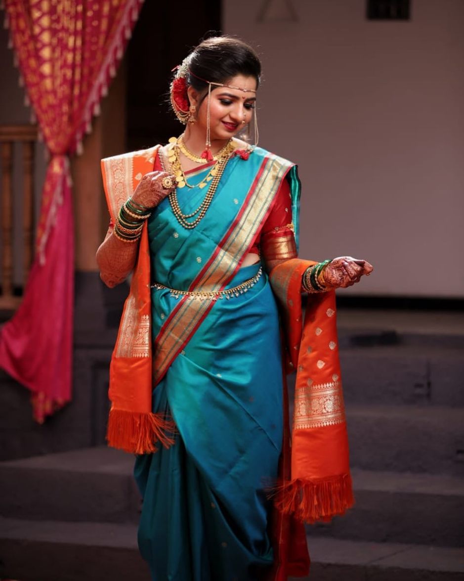 Discover more than 146 nauvari saree colour combinations best