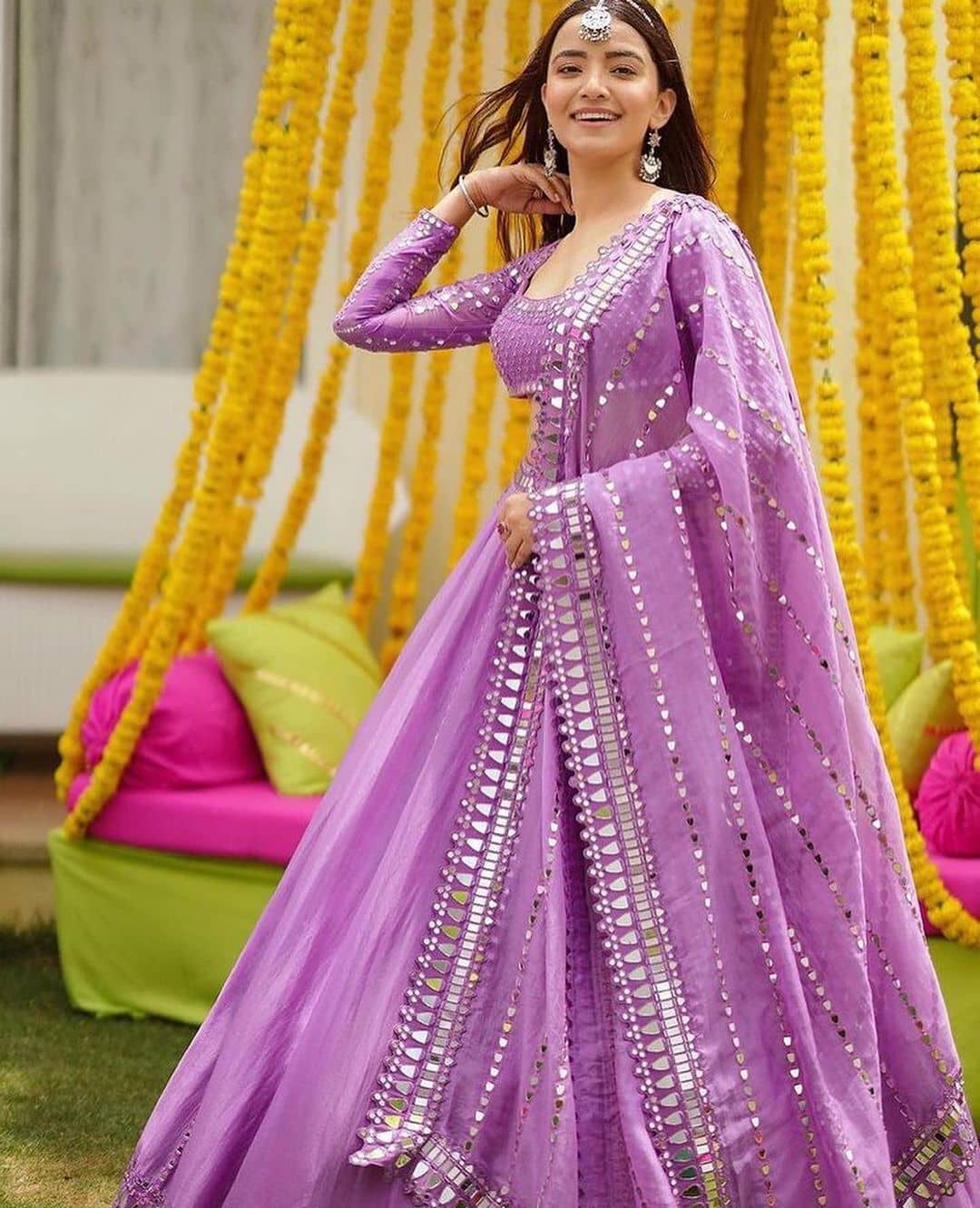60 Shades of Pink lehenga for an Indian Bride Pink is in