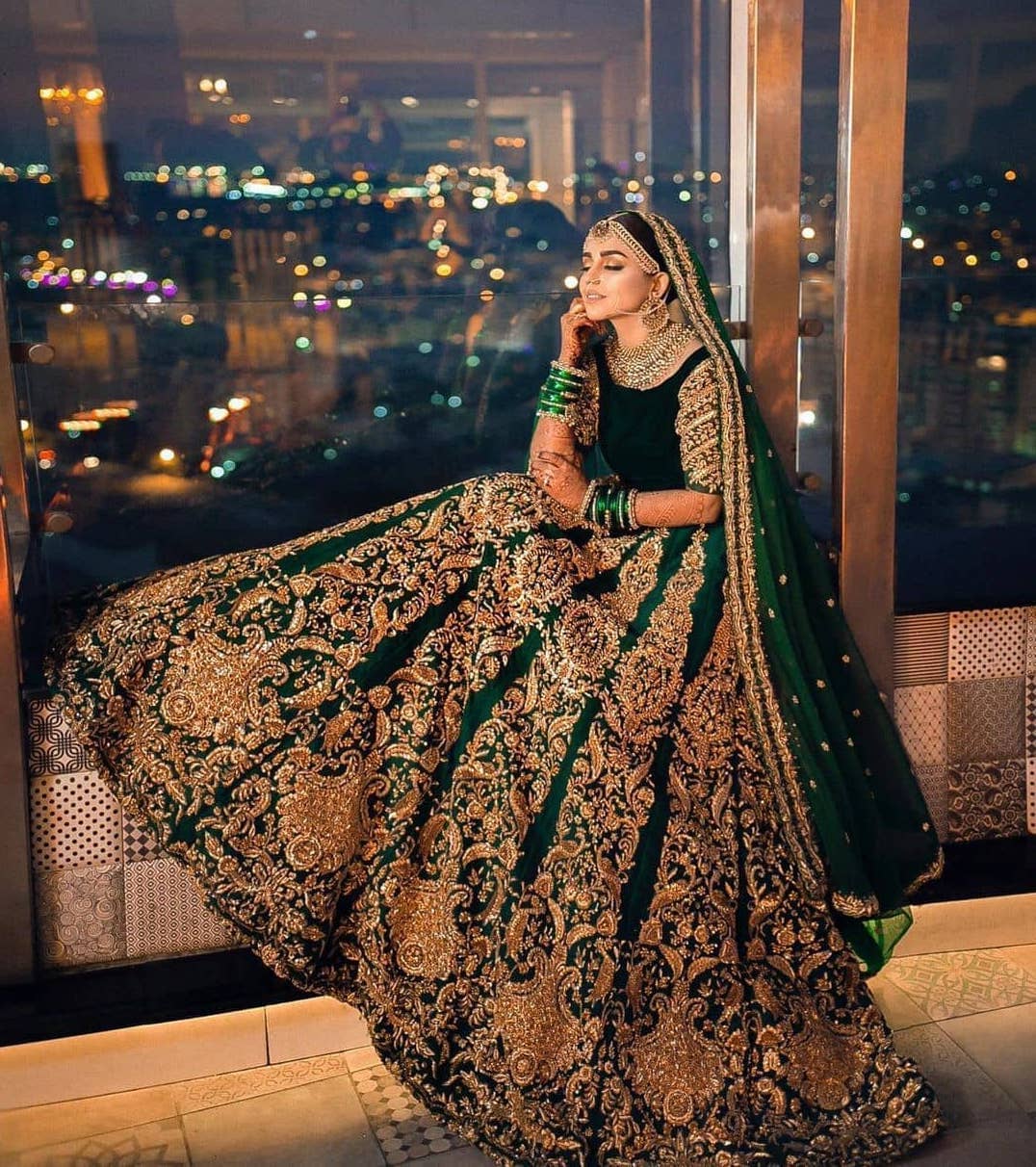 55 Green Lehengas for Every Occasion Go Green this Wedding Season