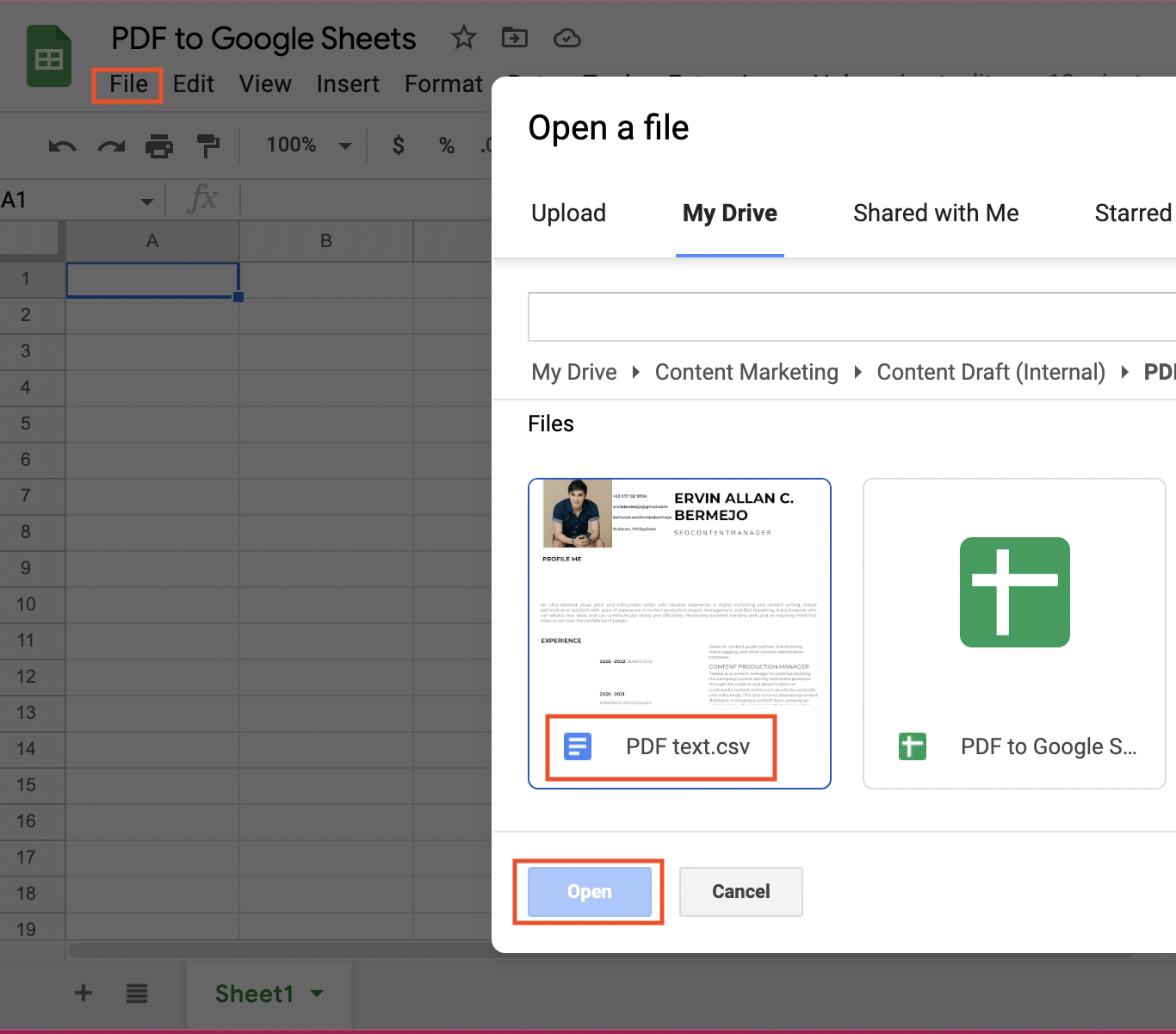 Convert PDF to Google Sheets Free 3 Quick Methods FileDrop