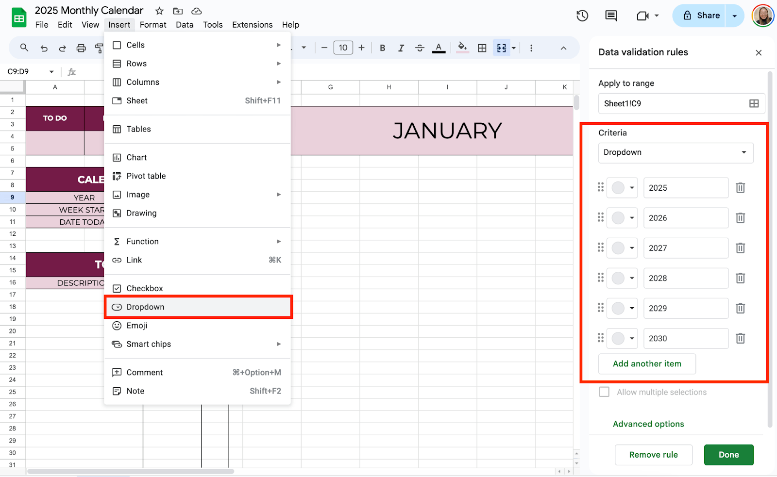 How to Create a 2025 Monthly Calendar in Google Sheets FileDrop How to Create a 2025 Monthly Calendar in Google Sheets FileDrop