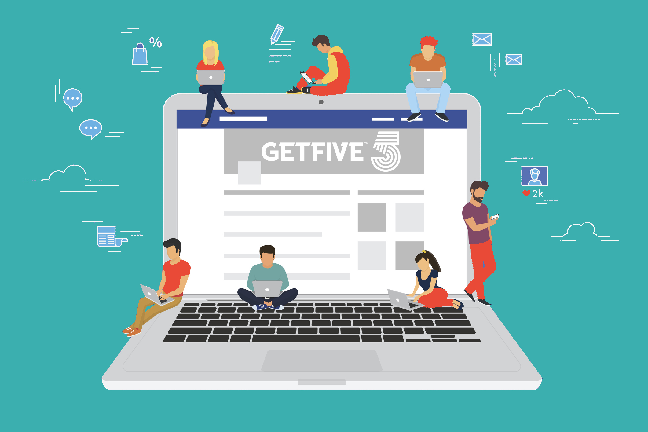 Social Media and Job Hunting Clean up social media account GetFive