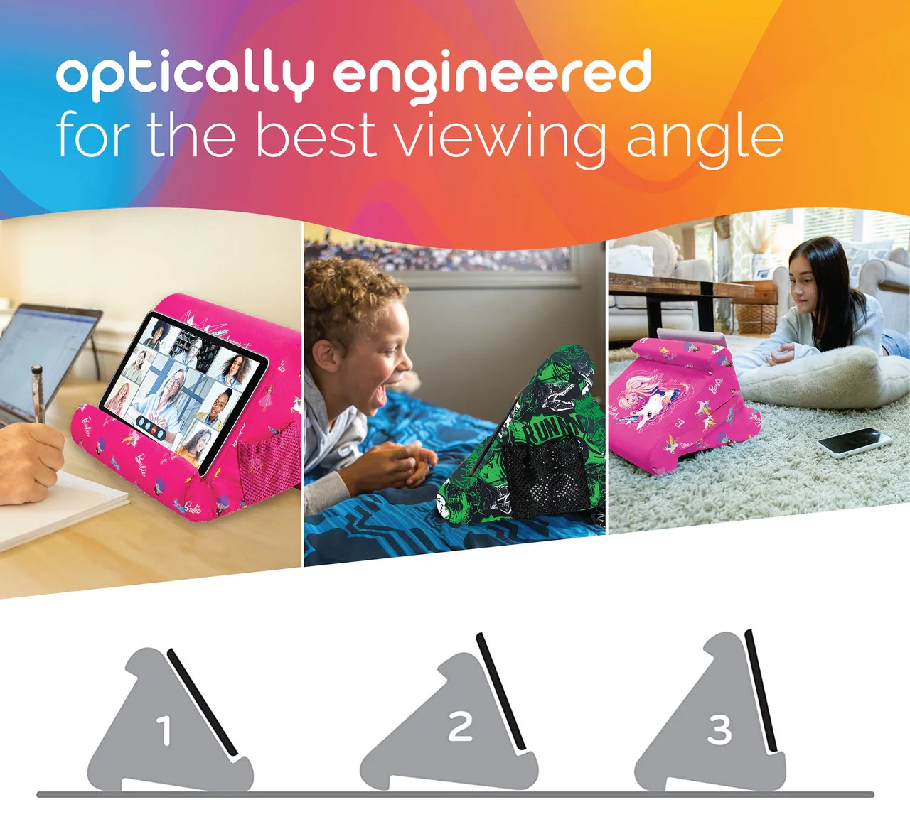 BARBIE Flippy Original Tablet Pillow Stand and iPad Holder for Lap