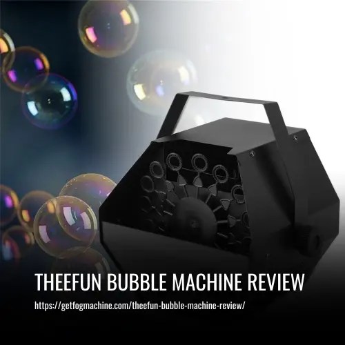Theefun Bubble Machine Review