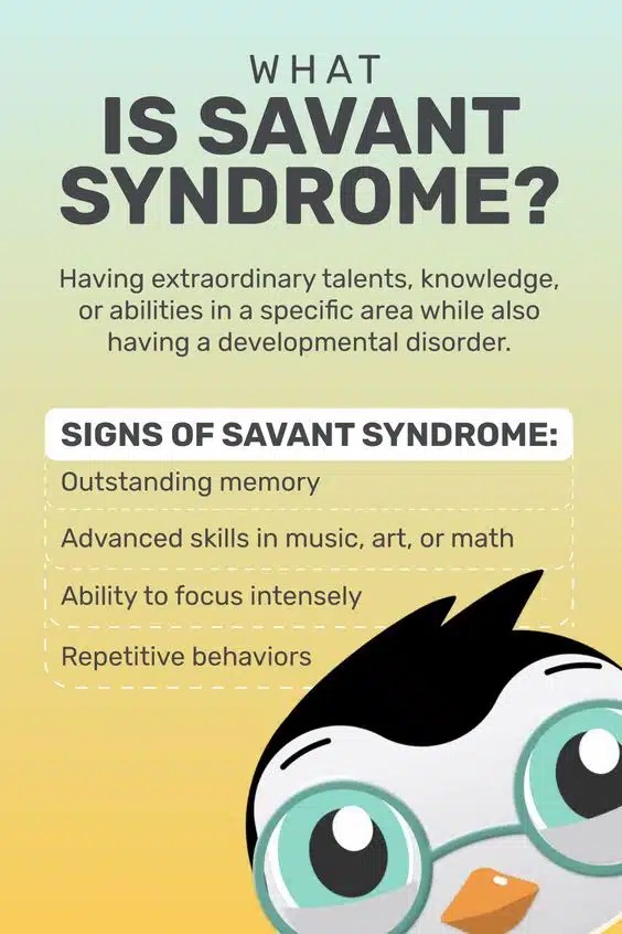 Savant Syndrome Test for Kids Goally