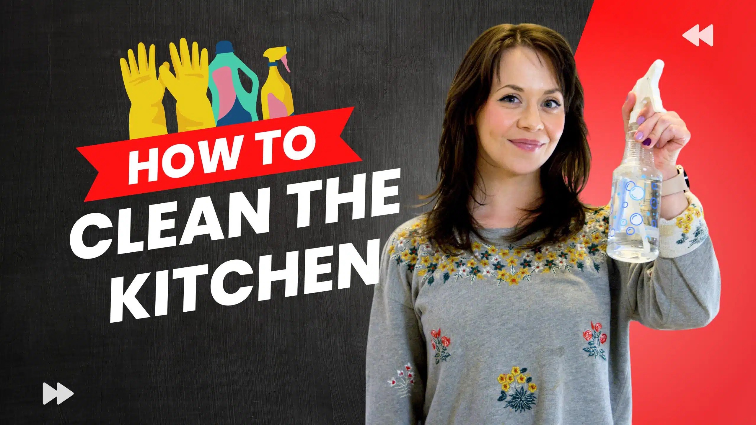 Teach Kids How to Clean Kitchen Surfaces Goally