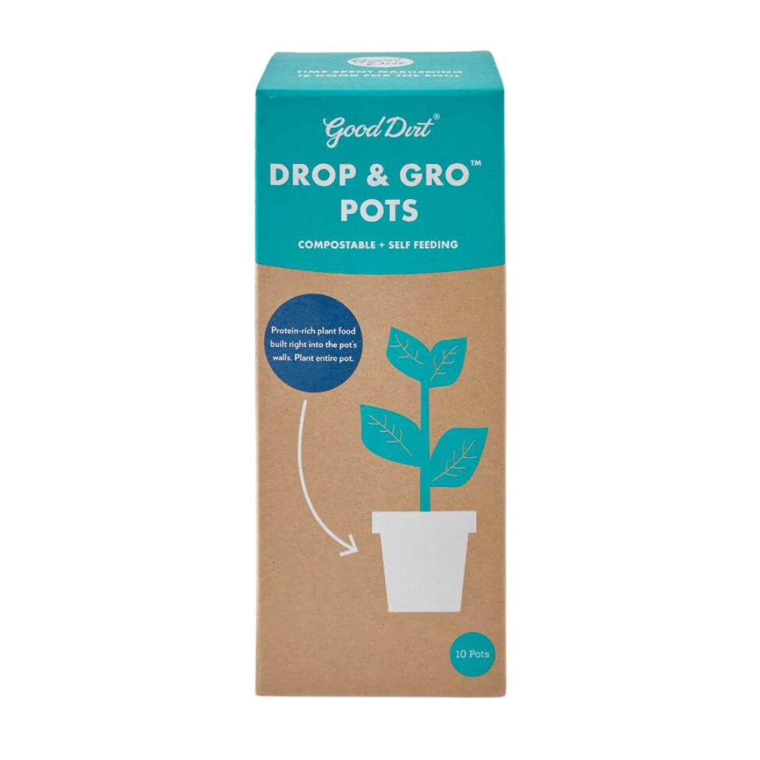 DROP & GRO™ Pots Good Dirt