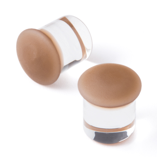 Color Front Plugs, Skin Tone 2 Gorilla Glass