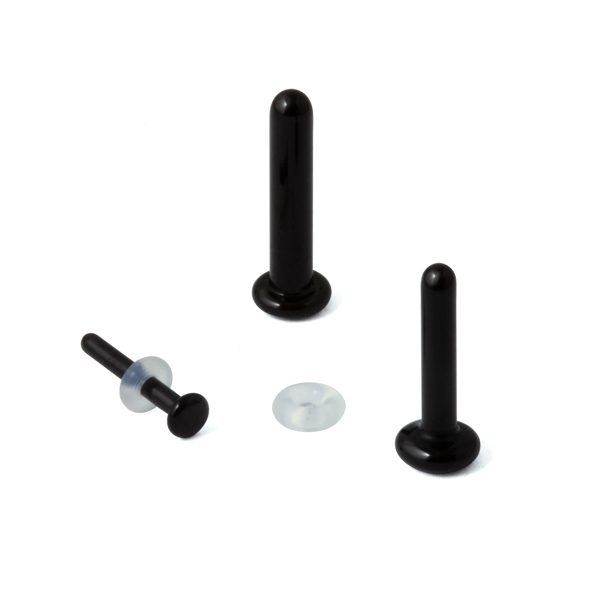 Straight Retainers, Black Gorilla Glass