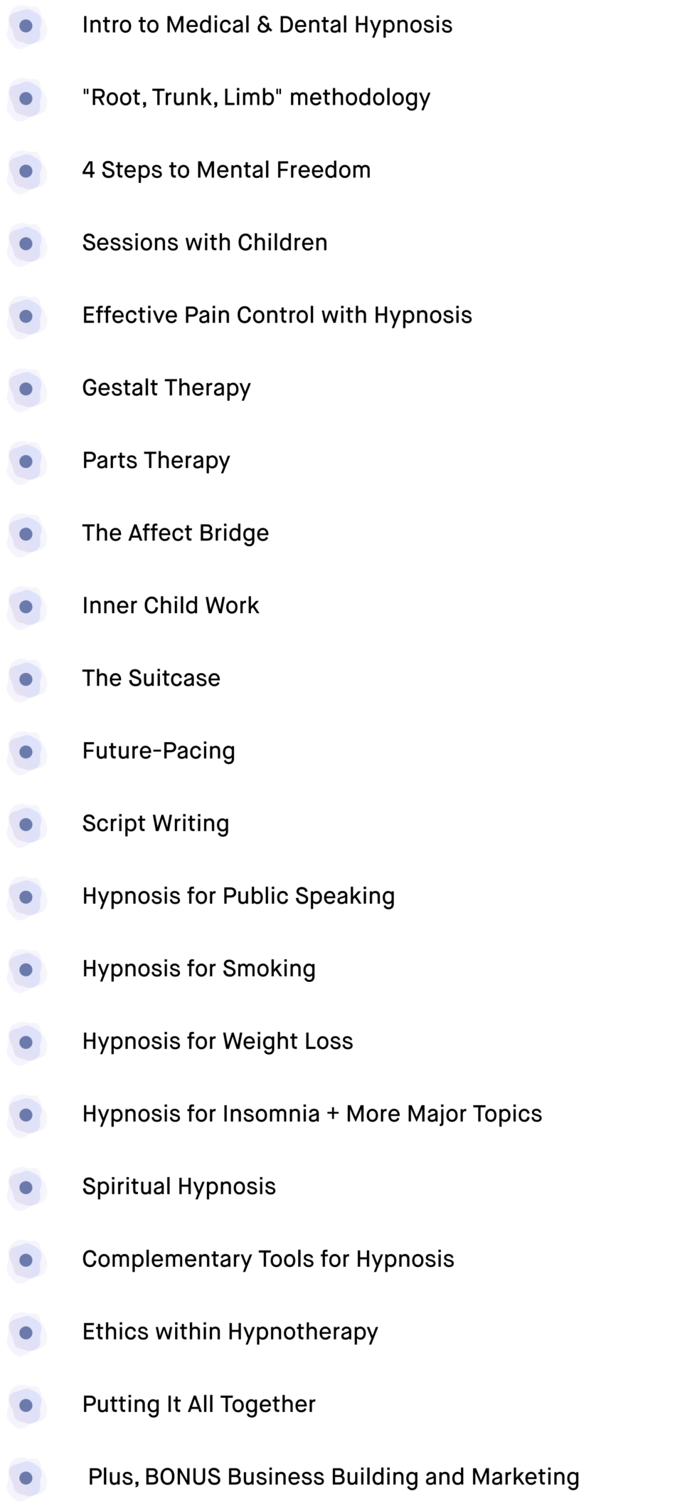 Grace Method™ Hypnotherapy Certification Grace