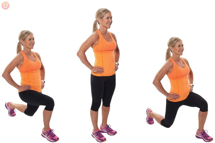 Lunging Exercises For Beginners at Kelly Pennebaker blog