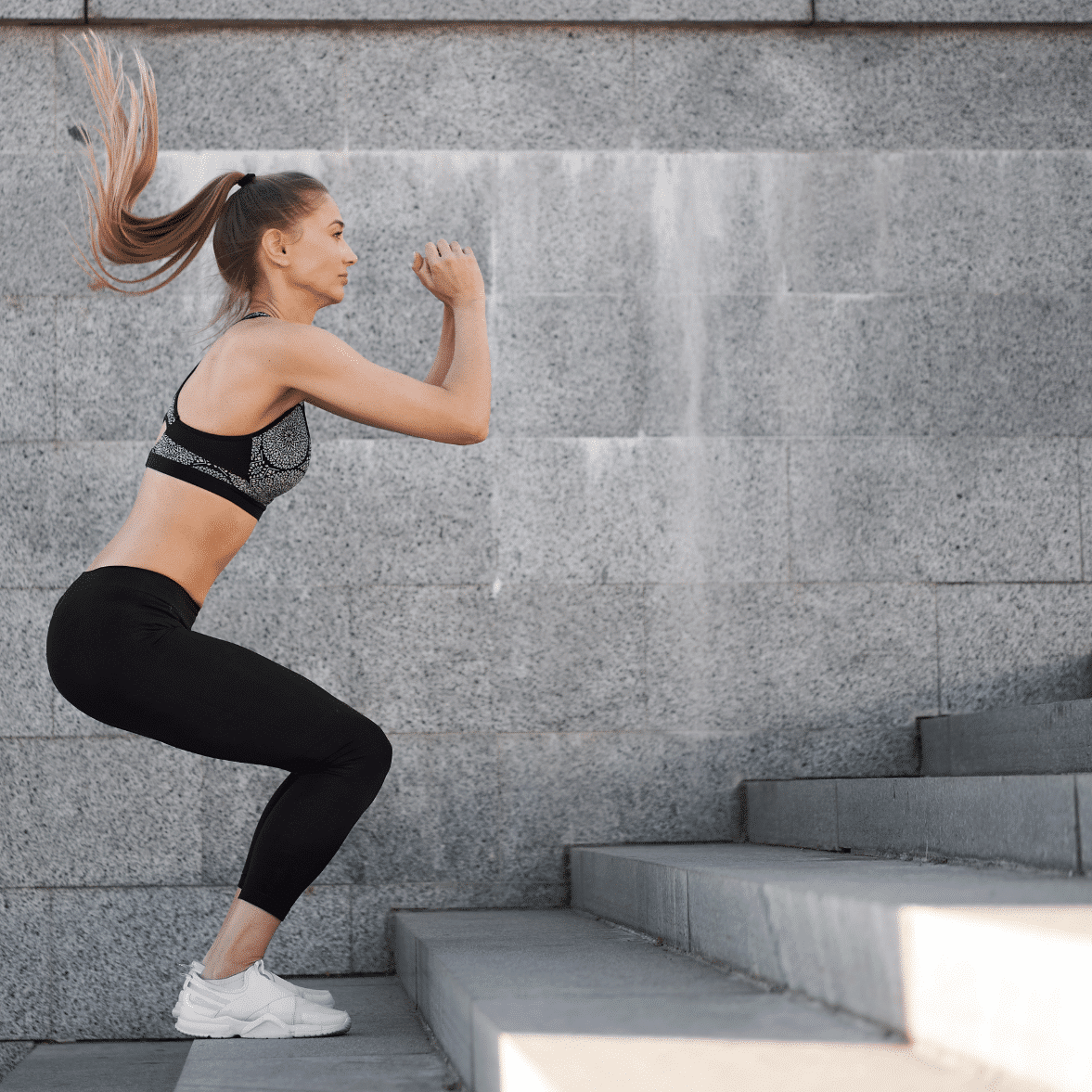Total Body Strength + Cardio Stair Workout Get Healthy U