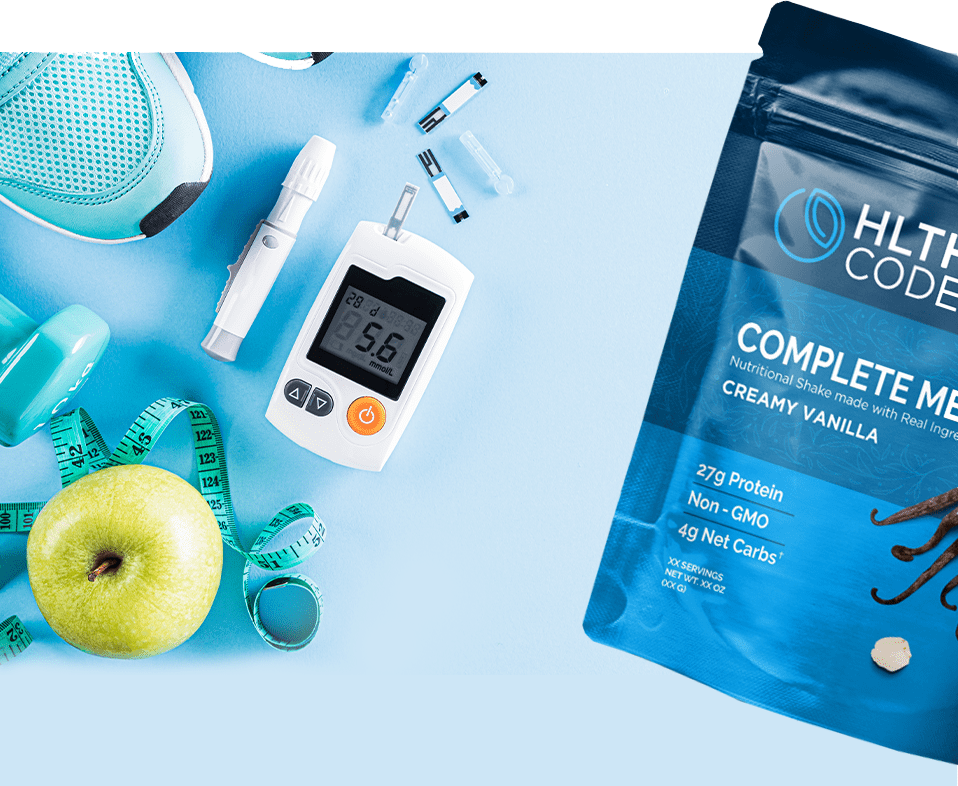 The Best Complete Meal Replacement Shake for Diabetics HLTH Code