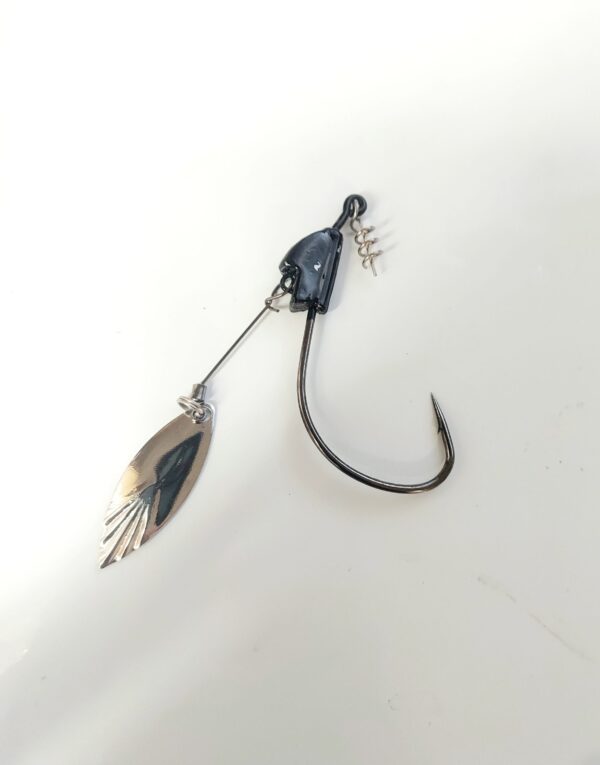 Weighted hook keeper and blade Get Hooked Magic Baits