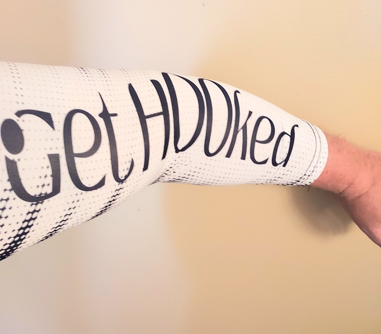 Premium Arm sleeves in 3 sizes Get Hooked Magic Baits