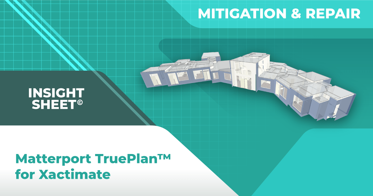 Matterport TruePlan for Xactimate