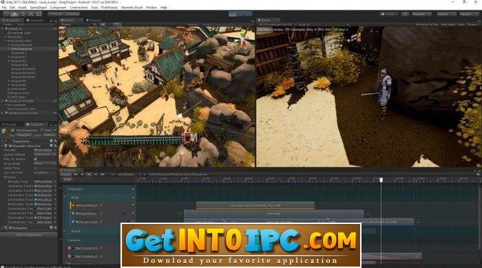 Unity Pro 2018.3.1f1 Free Download with Addons and Android Support Editor