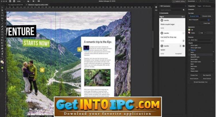Adobe InDesign 2020 15.1.1 Free Download macOS