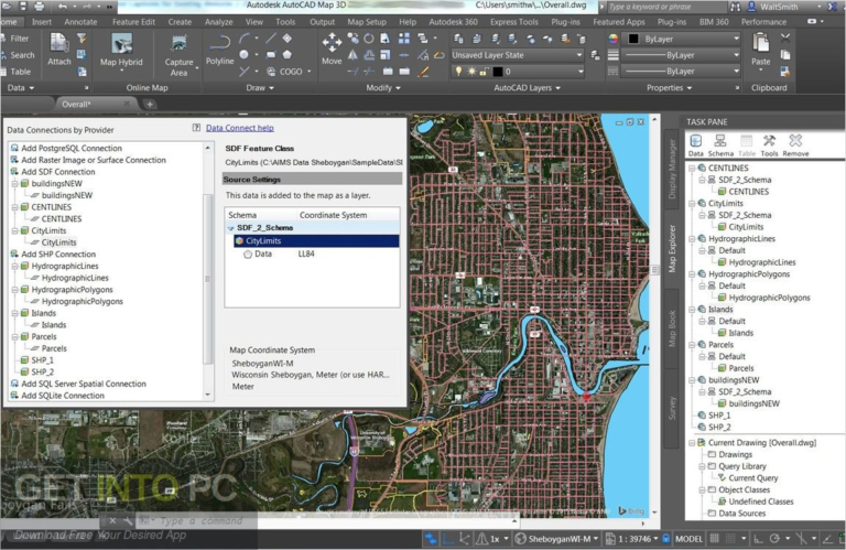 Autodesk AutoCAD Map 3D 2021 Free Download Get Into PC