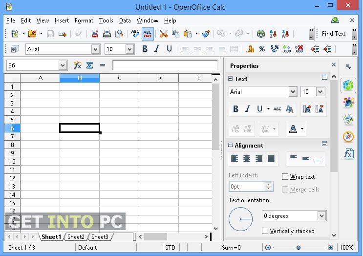 Openoffice Spreadsheet truepfiles