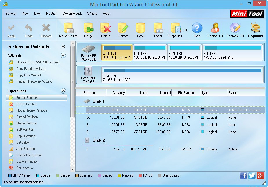 Minitool Partition Wizard Bootable Free Download Minitool Partition Wizard Professional 9 Free Download