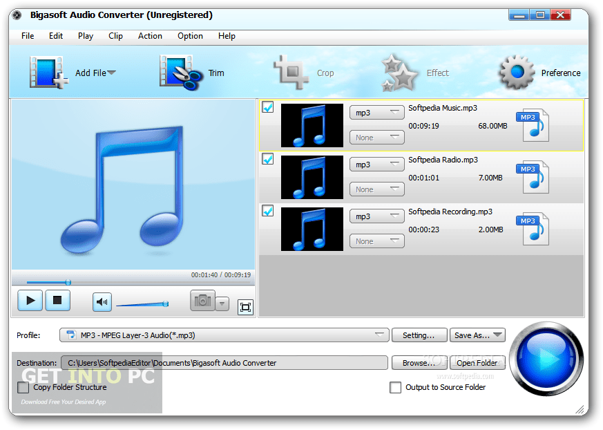 Bigasoft Audio Converter Free Download