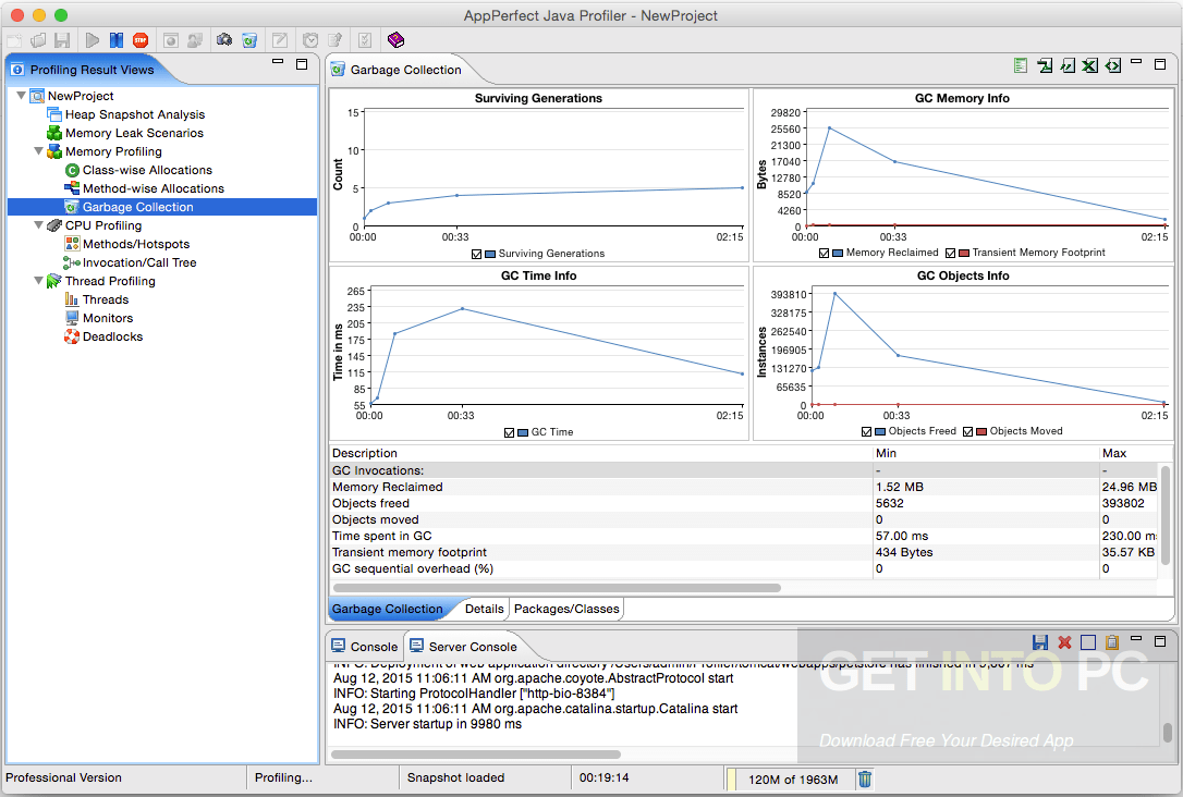 AppPerfect Java Profiler 14 Free Download