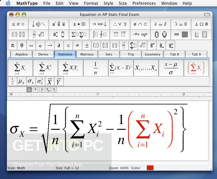 Design Science MathType 2018 Free Download