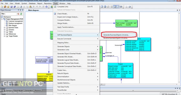 SAP PowerDesigner Free Download