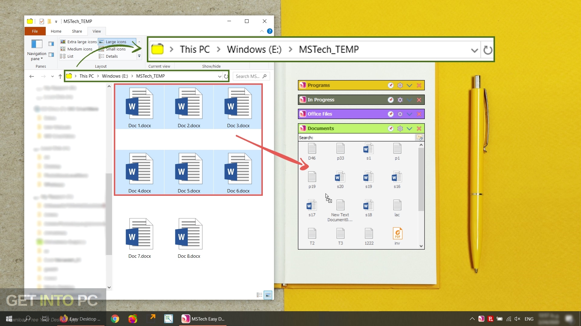 MSTech Easy Desktop Organizer Pro Free Download