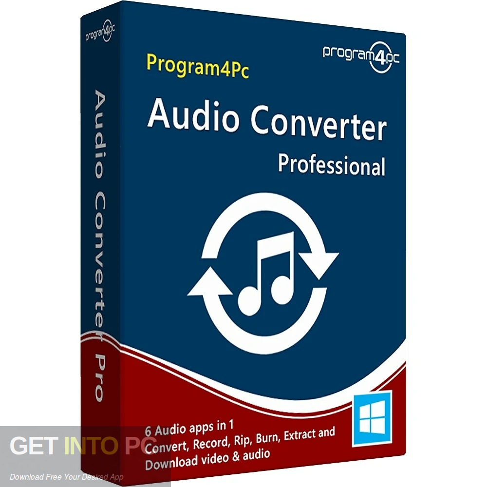 Program4Pc Audio Converter Pro Free Download