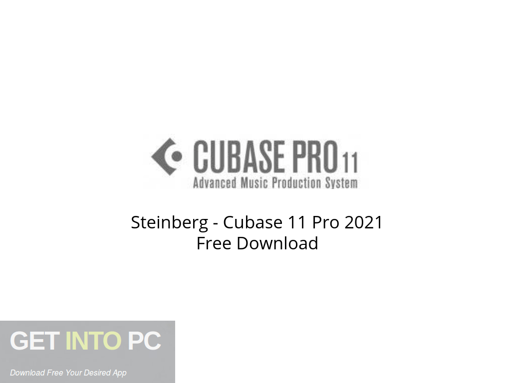 Steinberg Cubase 11 Pro 2021 Free Download