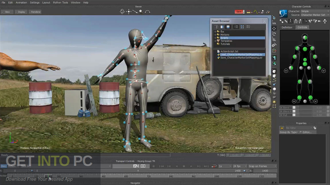 Autodesk MotionBuilder 2022 Free Download
