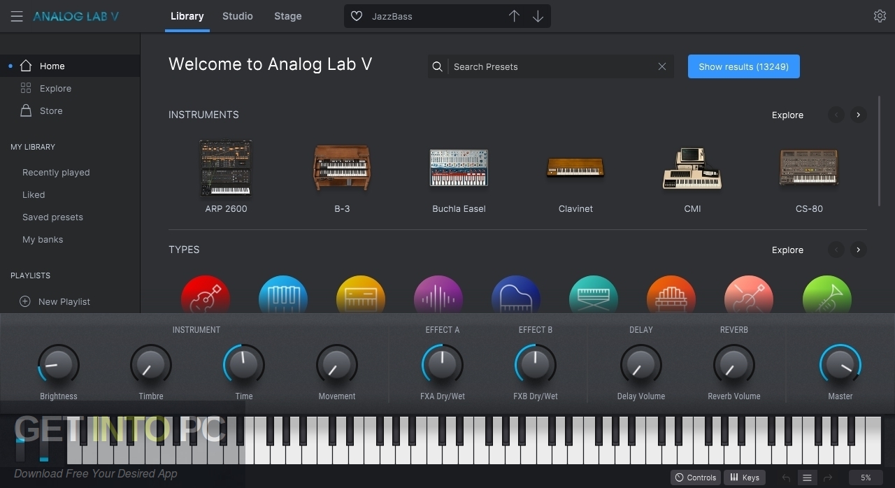 Arturia Analog Lab VST Setup Free Download