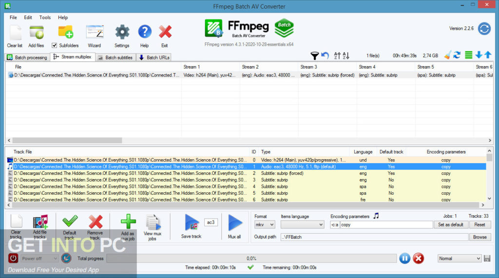 FFmpeg Batch Converter Free Download