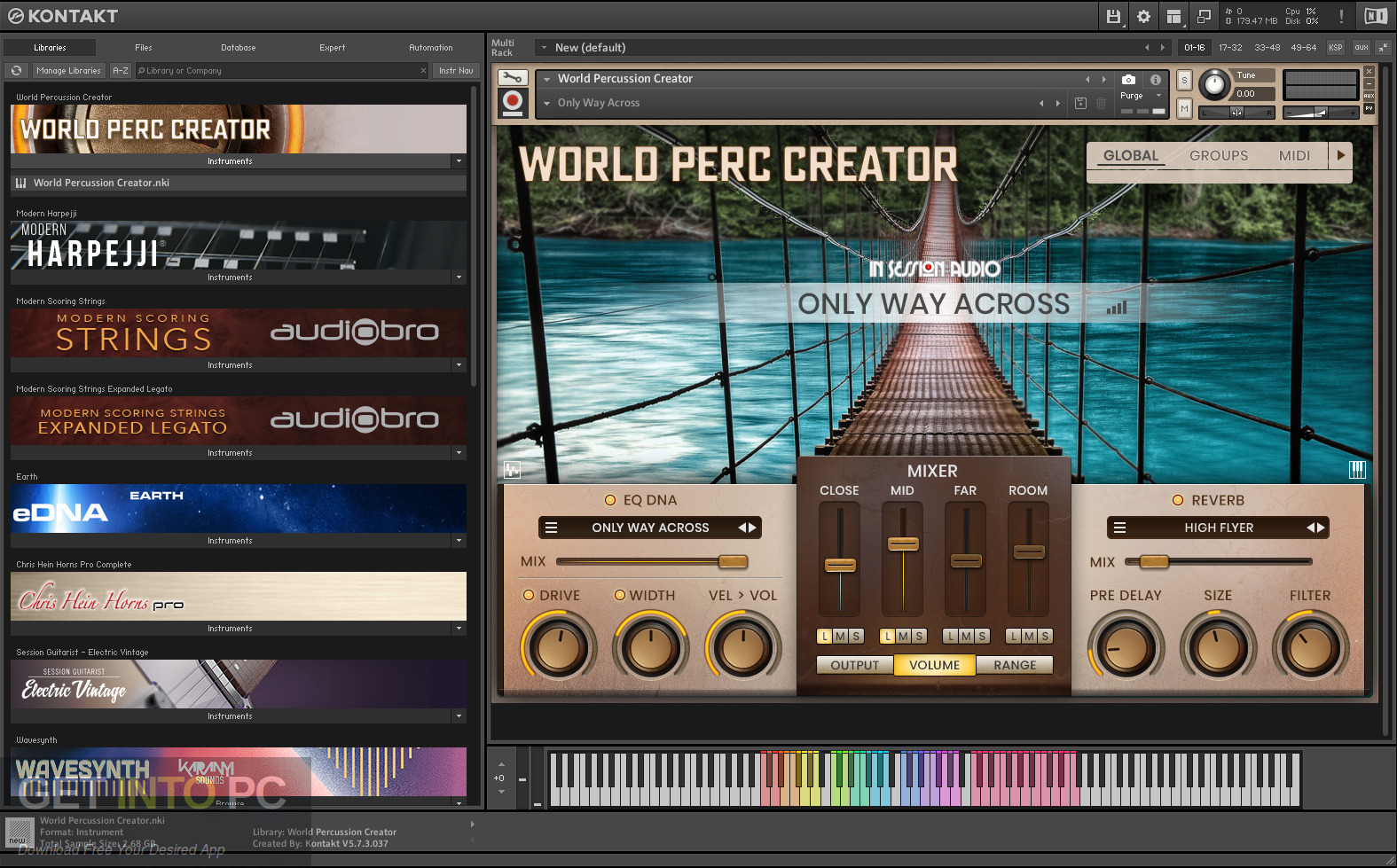 In Session Audio World Percussion Creator Free Download